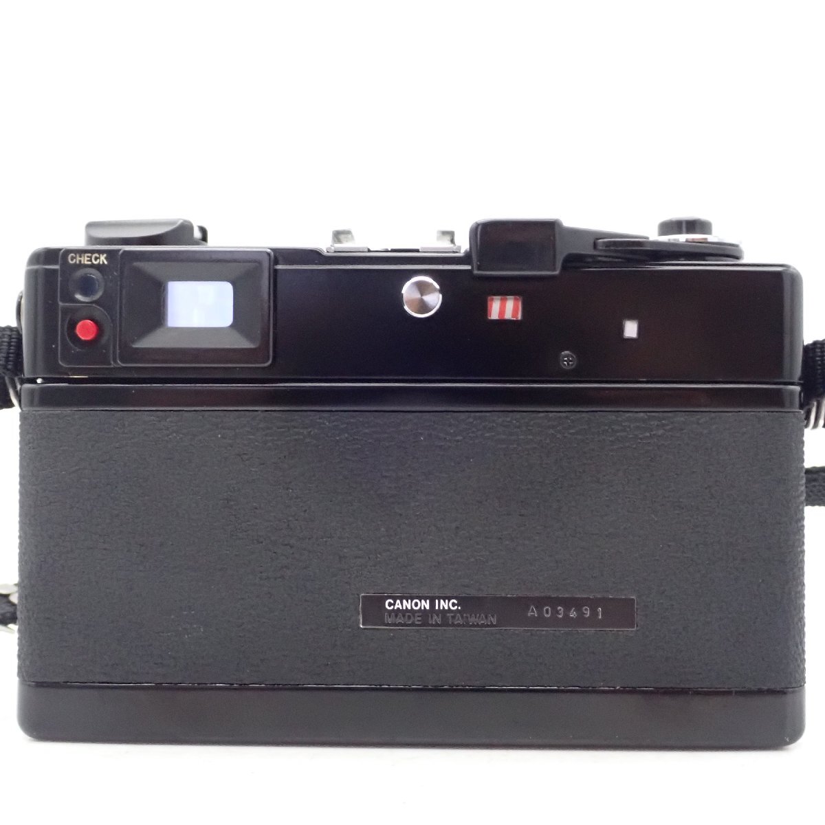 整備済 Canon Canonet QL17 GIII G3 ショップ ブラックペイント 40mm