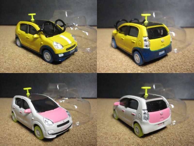 トヨタ パッソ ドラえもんミニカー 5種セット トヨタ・ドラえもん
