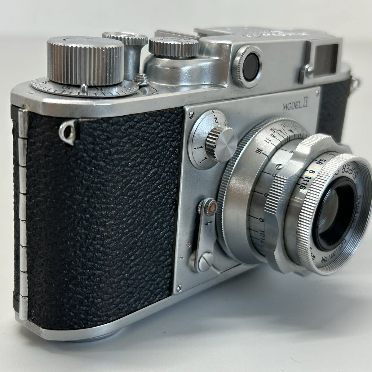 フィルムカメラ Minolta 35 Model E ROKKOR 1:2.8 f=45mm フィルム