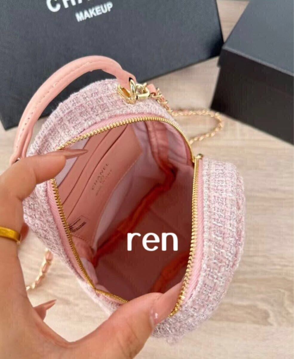 新品 CHANEL シャネル ノベルティ リュックサック ピンクホワイト