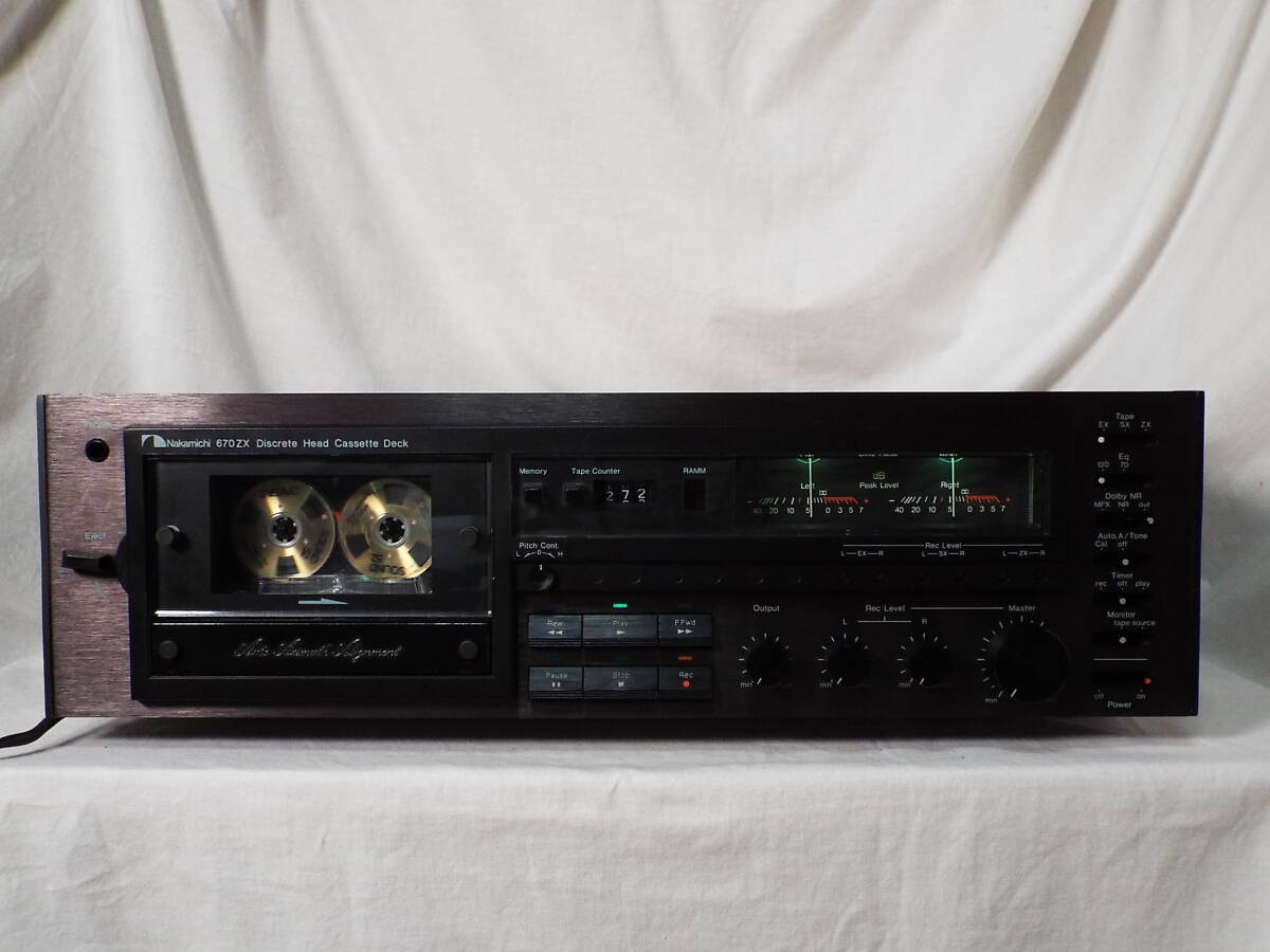 Yahoo!オークション - Nakamichi ナカミチ 670ZX Discrete Head Casse