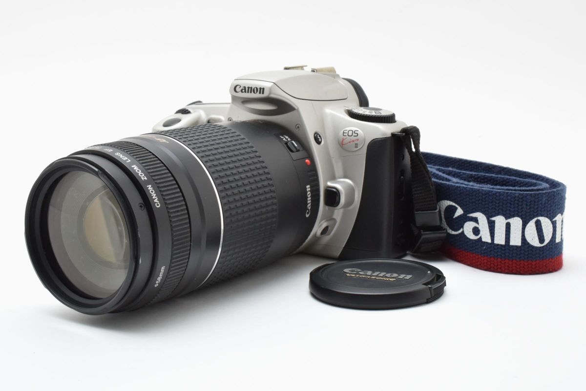美品・超望遠】Canon キャノン EOS KISS EF 75-300mm 1:4-5.6 Ⅱ レンズ