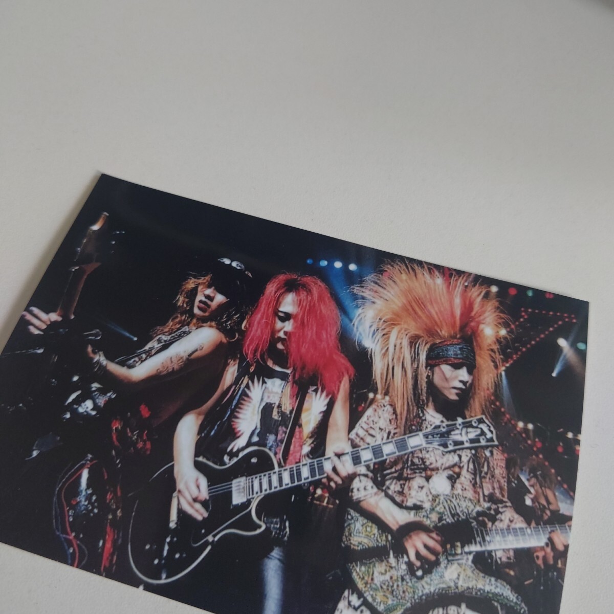 X武道館1990年 TAIJI PATA HIDE YOSHIKI TOSHI X JAPAN 沢田泰司 写真