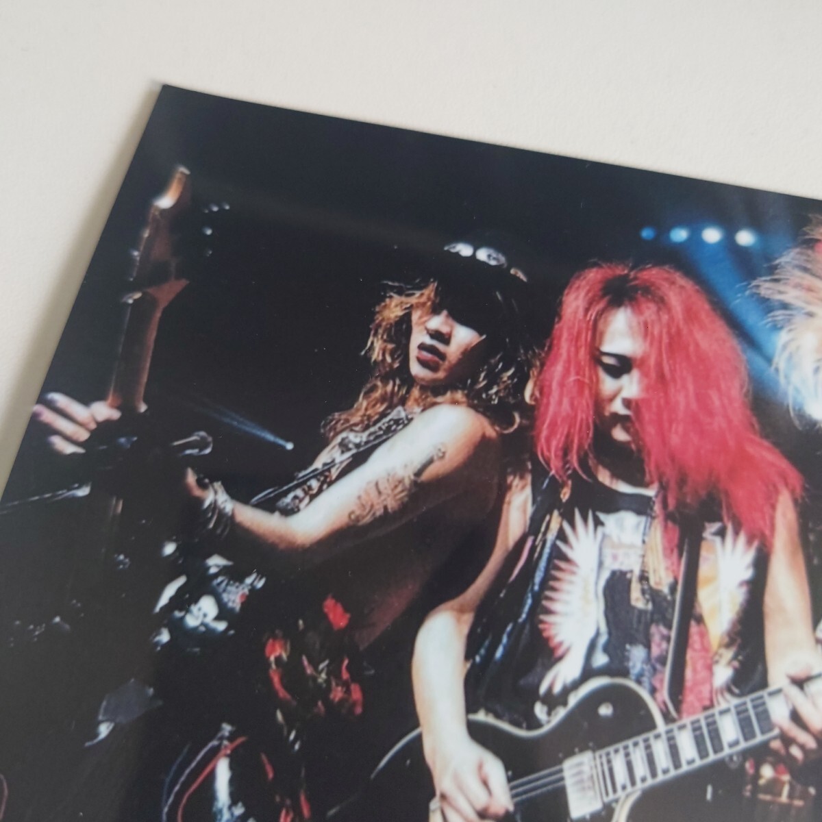 X武道館1990年 TAIJI PATA HIDE YOSHIKI TOSHI X JAPAN 沢田泰司 写真