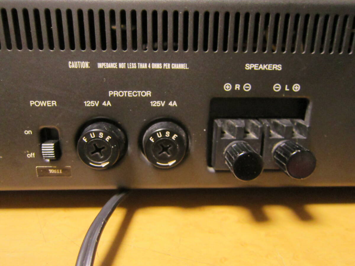 2台セット LUXMAN ラックスマン マニュアルパワーアンプ B-12 2台