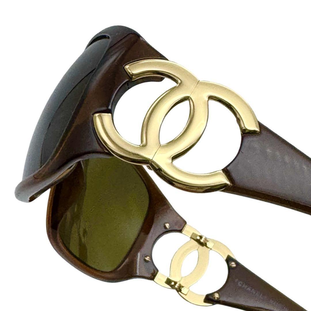 CHANEL シャネル ココマーク 6014 c 879/73 ブラウン ゴールド