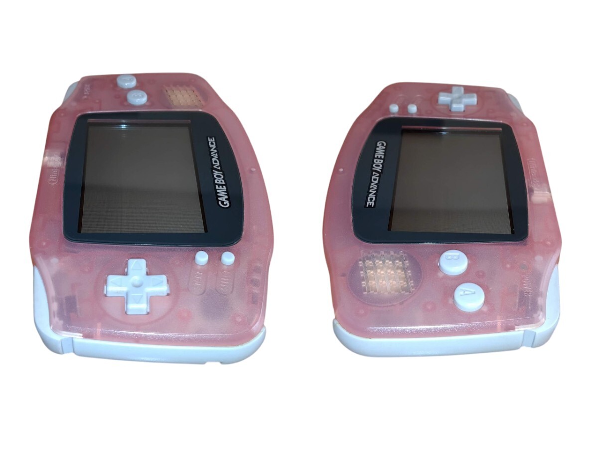 GBA ゲームボーイアドバンス ミルキーピンク 本体のみ Nintendo 任天堂