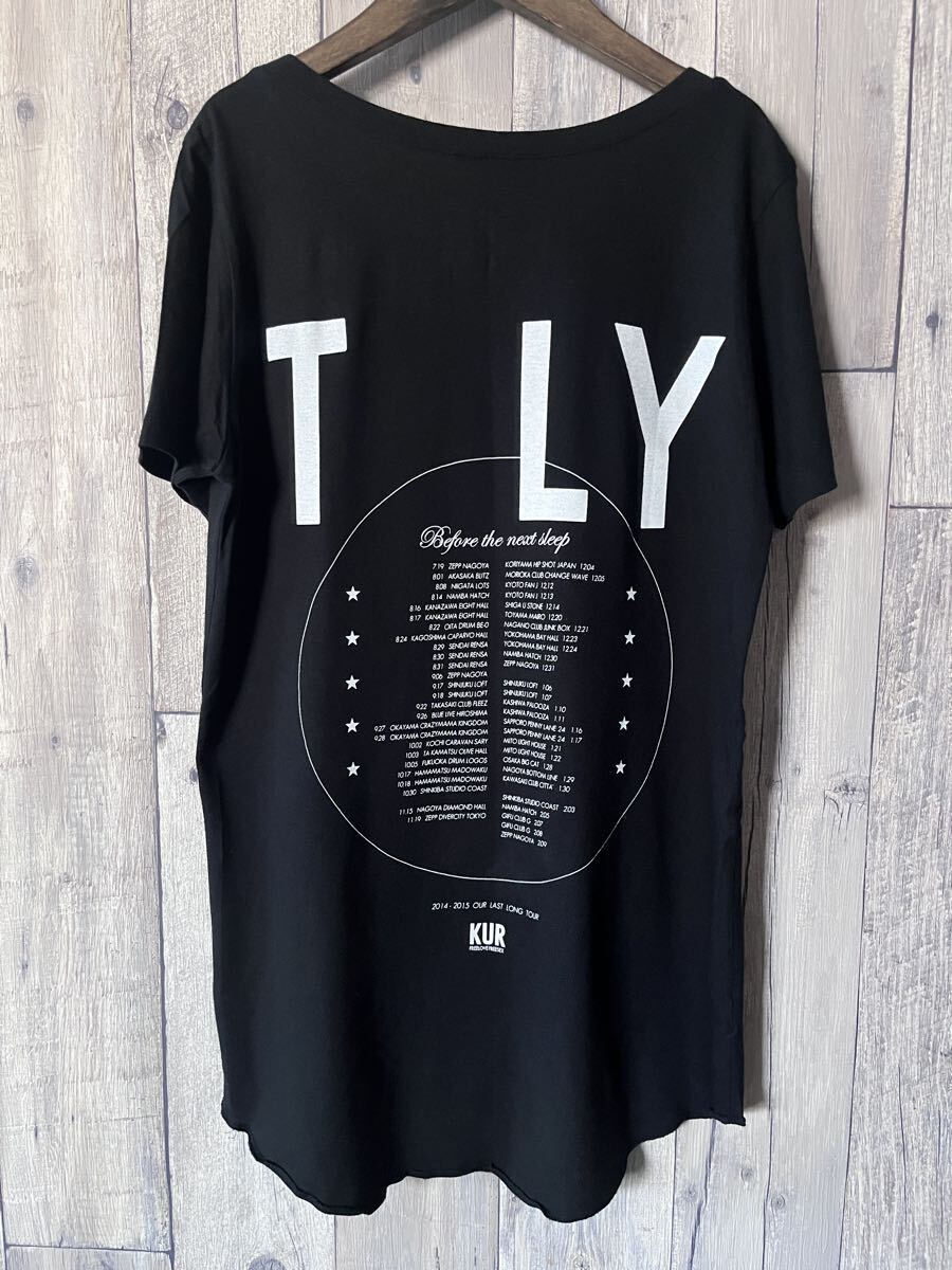 黒夢 KUROYUME ツアー Tシャツ LASTLY BEFORE THE NEXT SLEEP OUR LAST