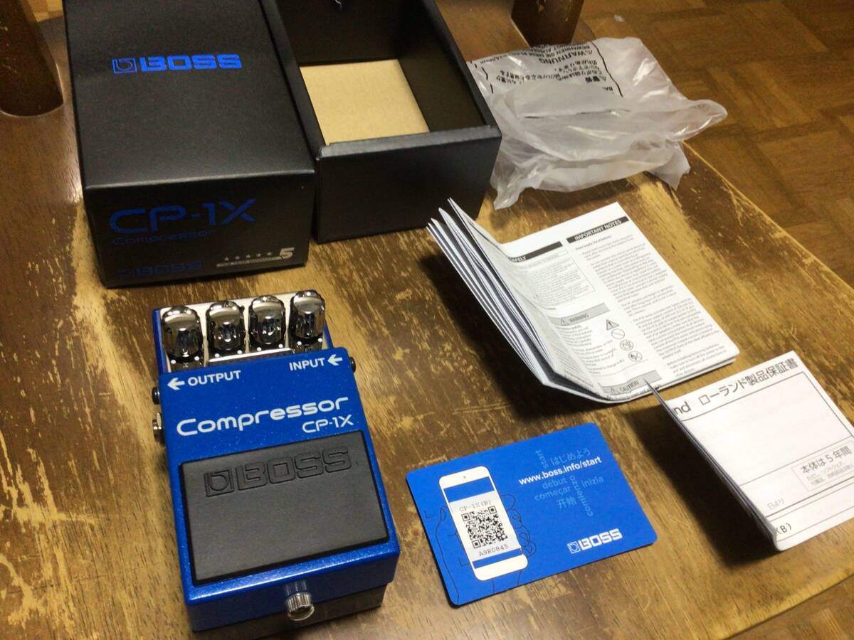 新品同様 BOSS CP-1X Compressor 新品同様] BOSS CP-1X 最先端の技術による