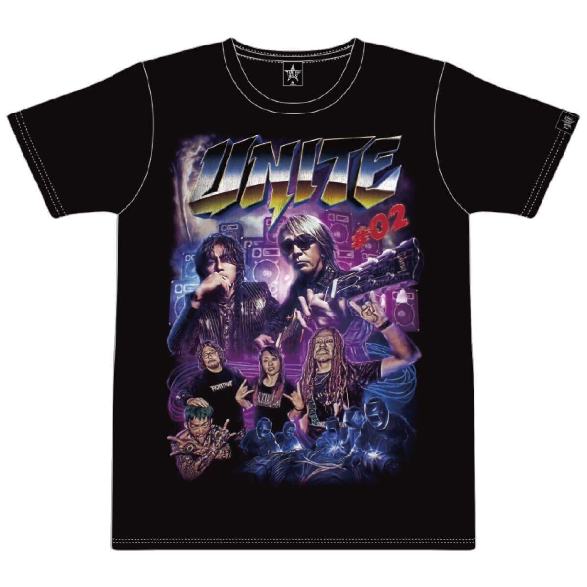 B'z マキシマム ザ ホルモン コラボ Tシャツ UNITE #02 グッズ XL