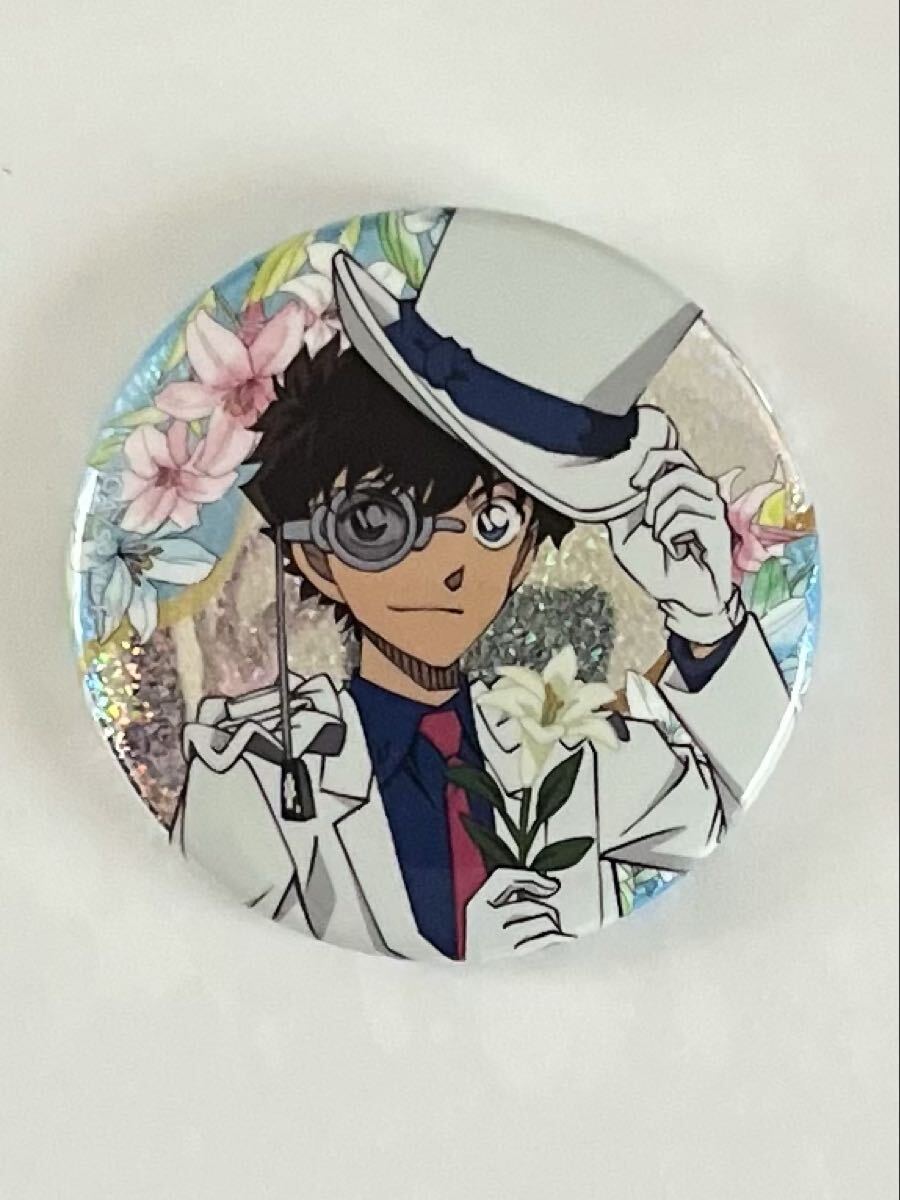 名探偵コナン コナン展 30周年 怪盗キッド 缶バッジ24点 連載30周年