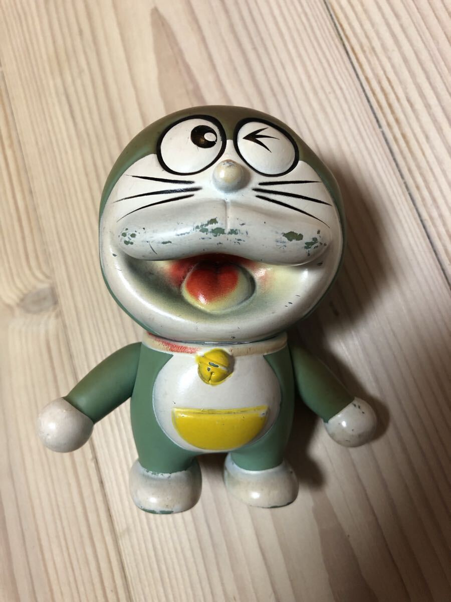Yahoo!オークション - 当時物 タカトク ソフビ ドラえもん 小学館 ビン