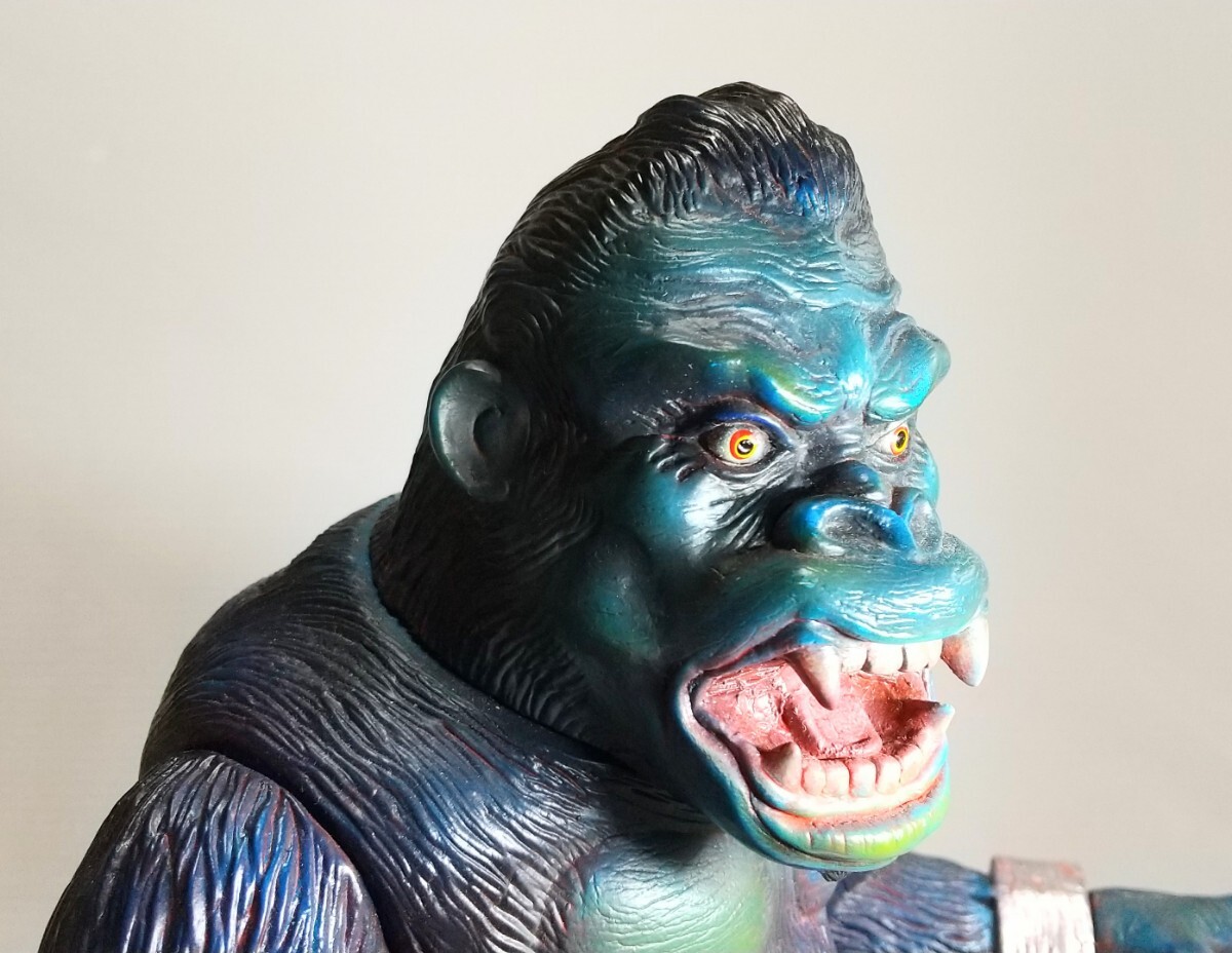 ワンオフ】シカルナ・工房 巨猿 大猿 ソフビ フィギュア 限定／野蛮人