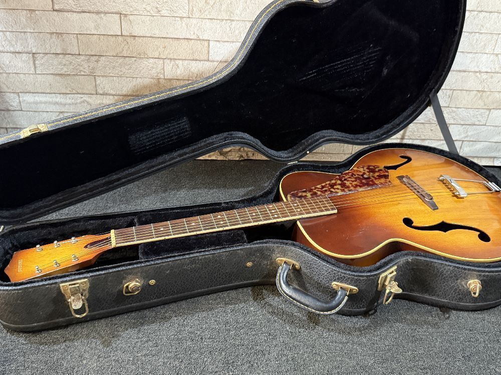 パーラーサイズピックギター木曽鈴木 アーチトップ ◎ kiso suzuki