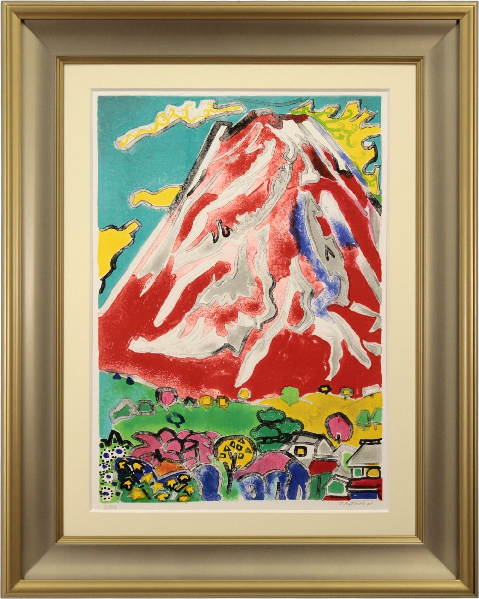 唐承華 「禅念」 AP リトグラフ 版画 絵画 唐承華 「禅念」 AP