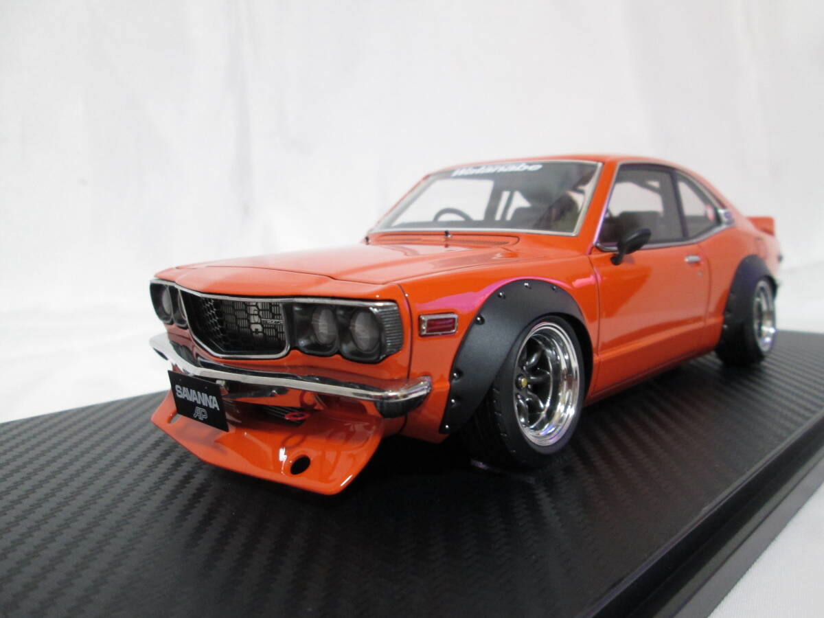 イグニッションモデル 1/18 マツダ サバンナ RX-3(S124A) Semi Works