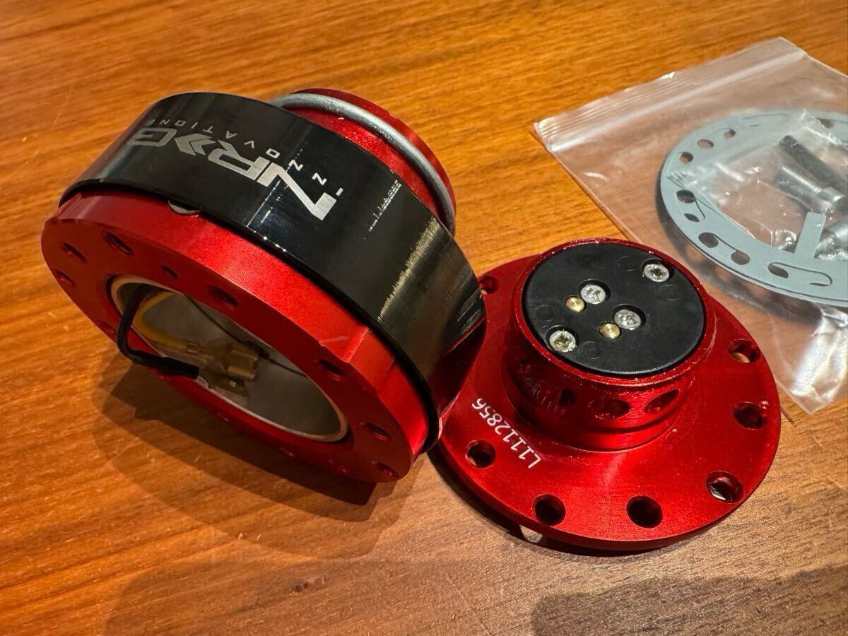 クイックリリース NRG 1 0 ステアリングボス 未使用新古品 レンチン音