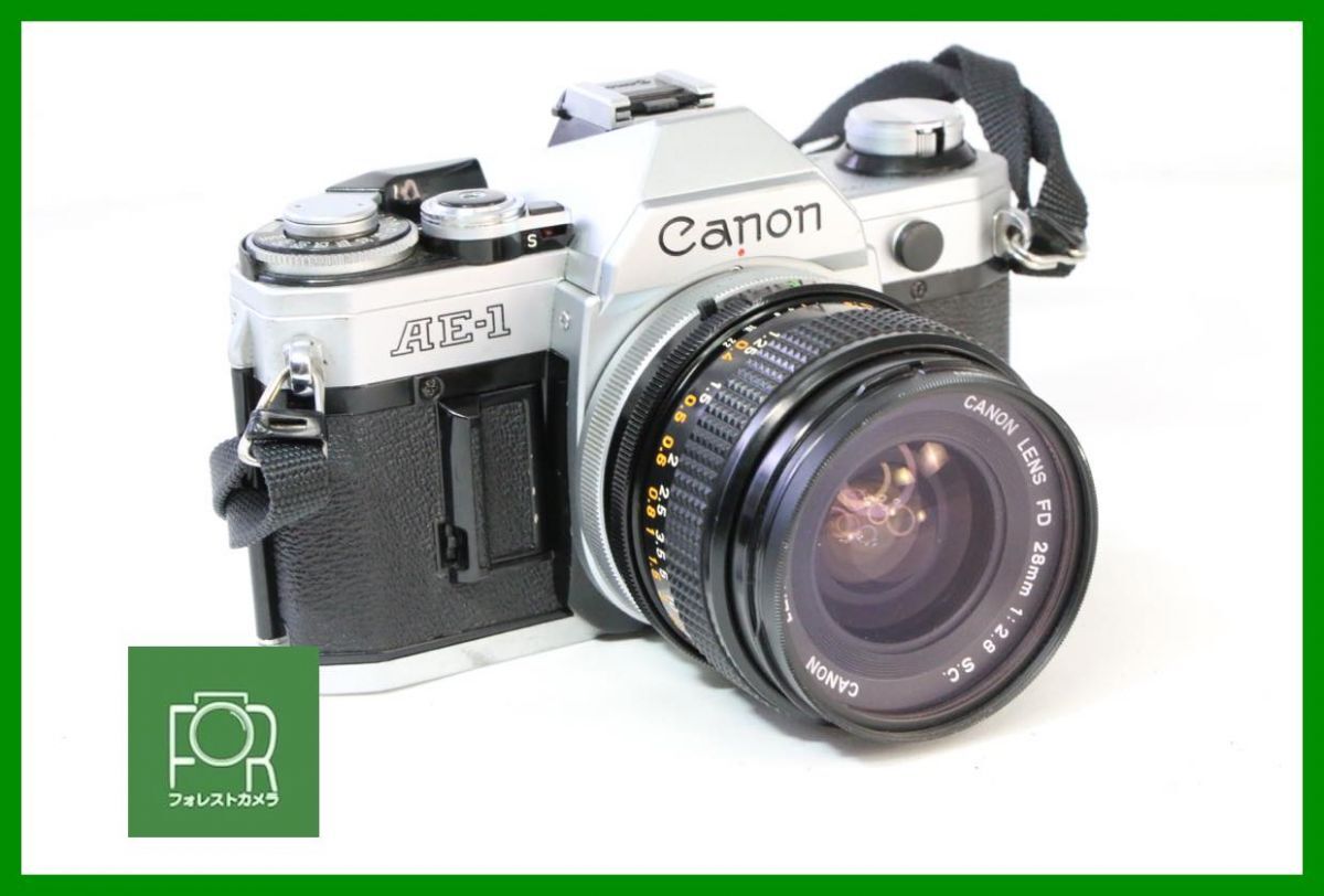 Canon AE-1 /FD 28mm 1:2.8 (良品） 【公式通販】