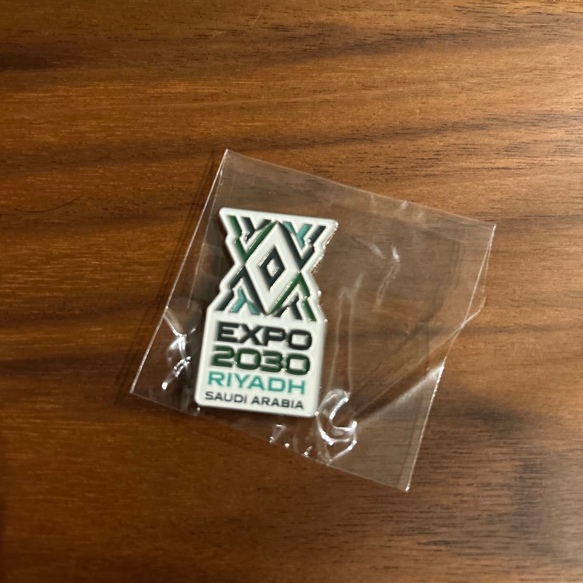 新品未開封 リヤド万博 2030 サウジアラビア ピンバッジ 大阪関西万博