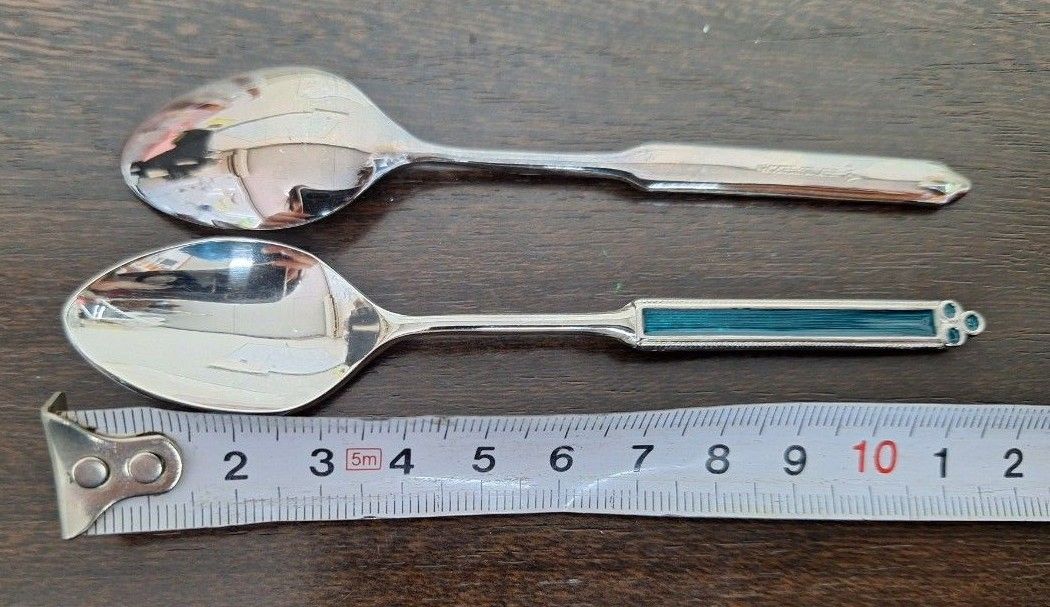 最終値下げ 未使用 Martian デザートスプーン カトラリー 箱付 昭和