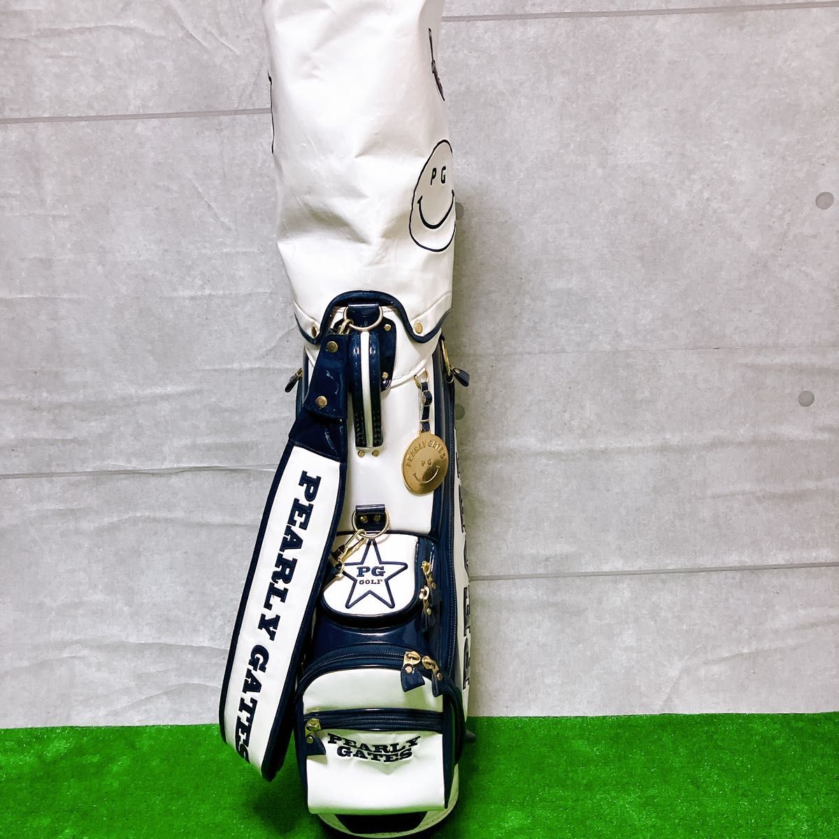 PEARLY GATES パーリーゲイツ ゴルフ キャディバッグ スマイル89