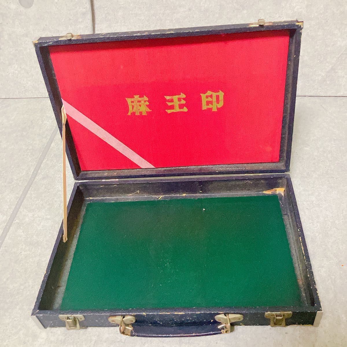 魔王印 麻雀牌 セット 背竹 竹牌 麻雀パイ マージャン 点棒付き ボード