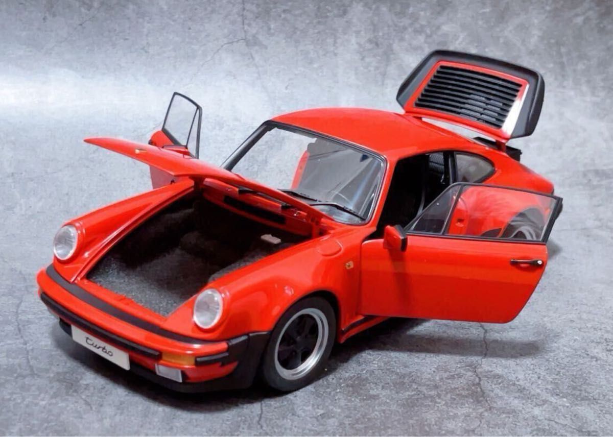 オートアート ポルシェ911ターボ 930 AUTOart 1/18 レッド AUTOart