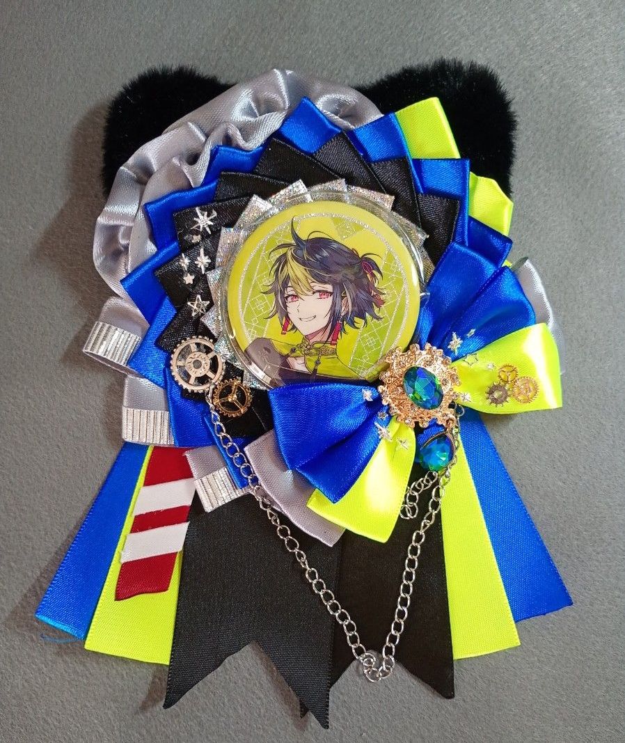 にじさんじ ロゼット 痛ロゼット 伊波ライ ハンドメイド 推し活 缶