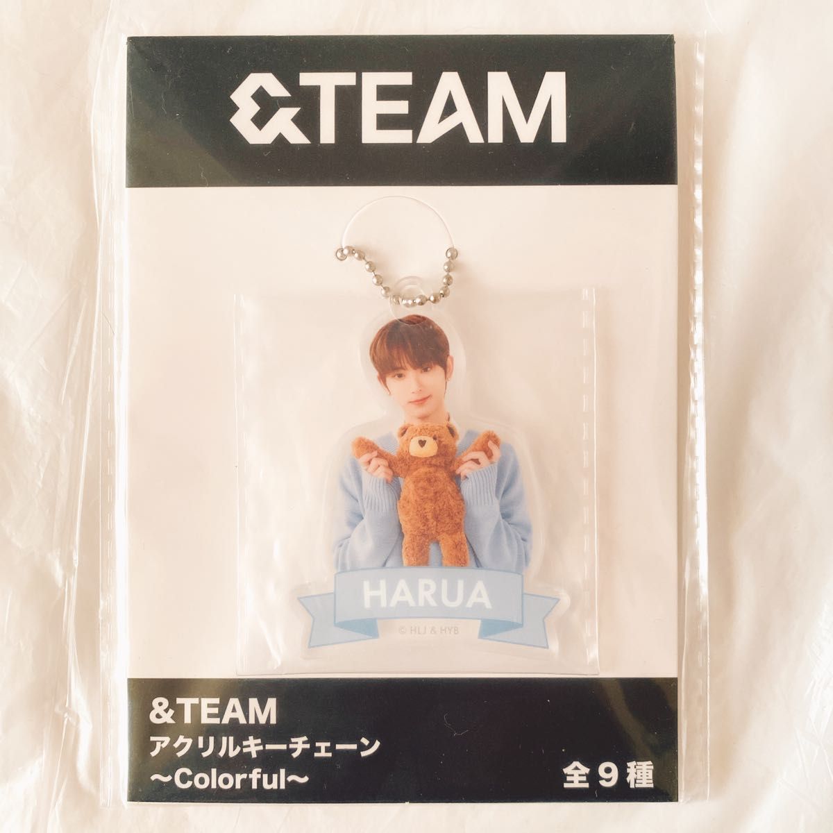 &TEAM アクリルキーチェーン HARUA ハルア Colorful アクキー 日本限定