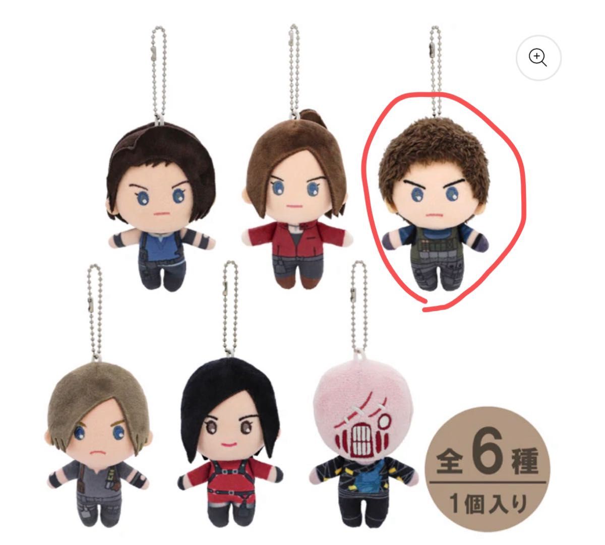 バイオハザード ユニバ USJ コレクタブルマスコット レオン バイオ