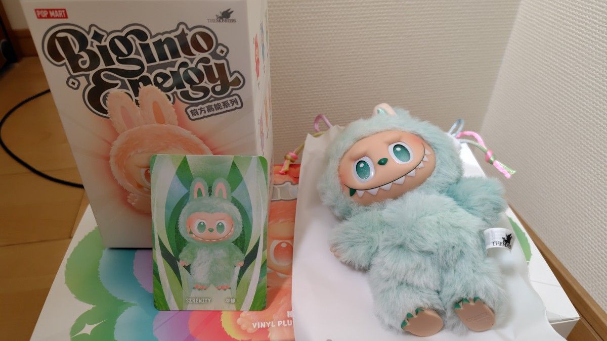正規品 LABUBU ラブブ エナジー セレニティ POP MART Big into Energy