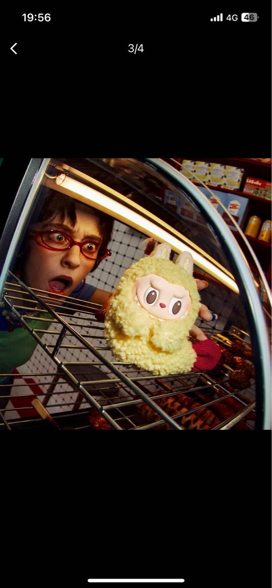 新品正規品 POPMART Labubu Wacky Mart ラブブ エビフライ/天ぷら