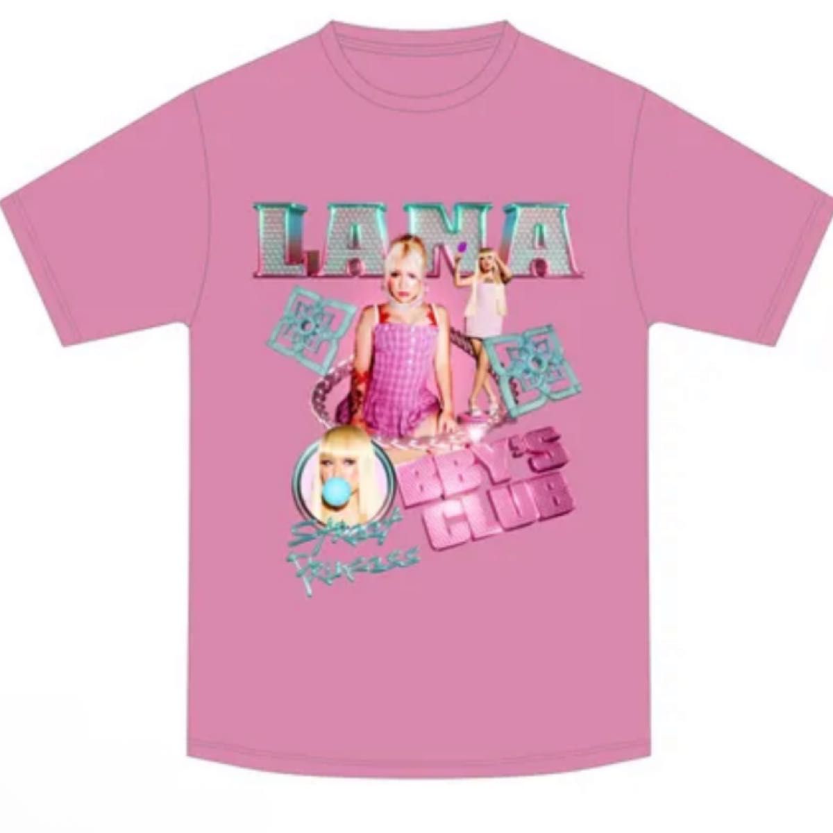 P*K様 LANA CLUB Tシャツ XL ピンク P*K様 LANA CLUB Tシャツ XL