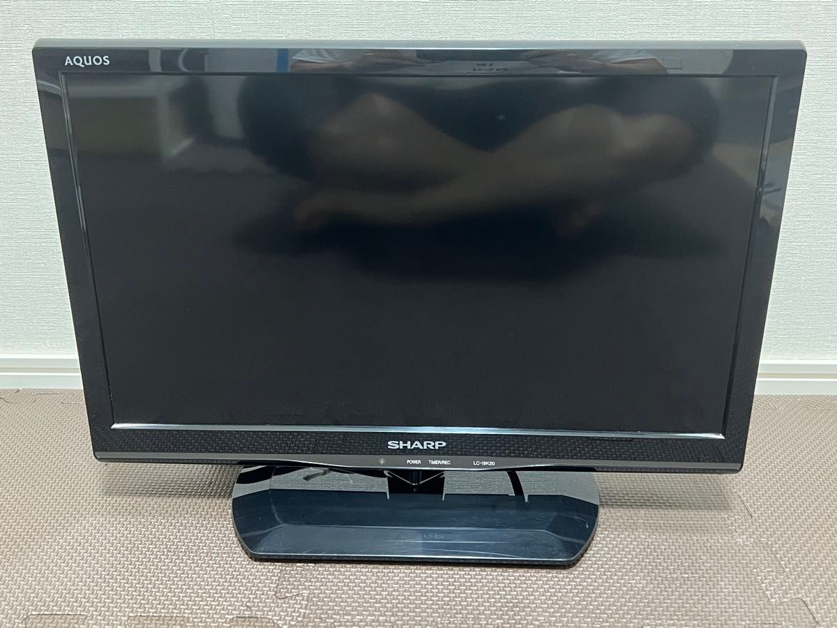 2015年製 SHARP 液晶テレビ AQUOS LC-19K20 ディスプレイ シャープ