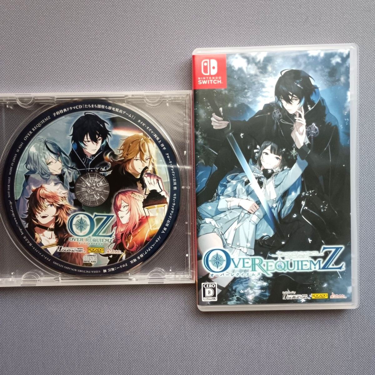 Switch】 OVER REQUIEMZ [通常版] 予約特典ドラマCD付き 2点セット