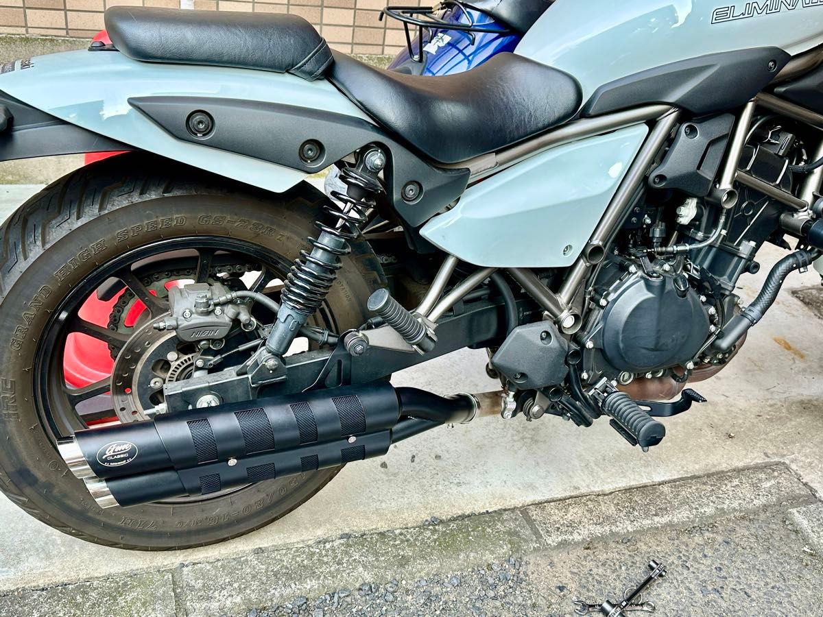 GemSpeed製 カワサキ エリミネーター400 用カスタムマフラー EL400- V1