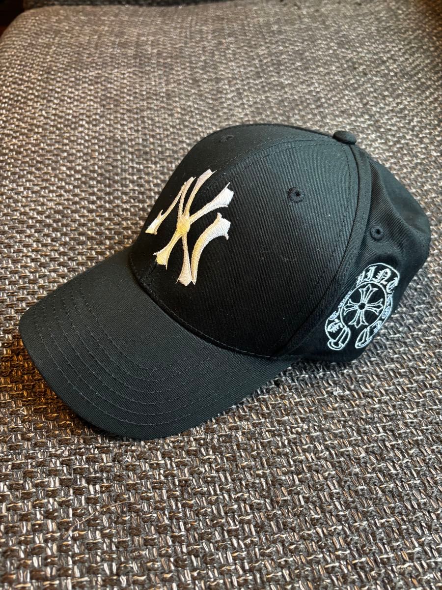Chrome Hearts クロムハーツ ニューエラ キャップ ブラック NY お