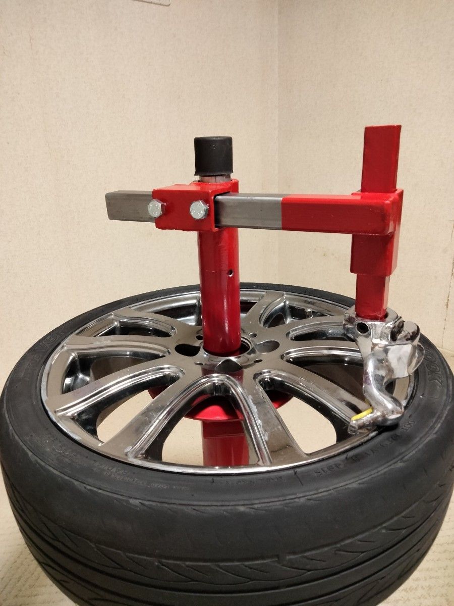 お手軽改造 【手動タイヤチェンジャーをギアレンチ仕様に改造】する