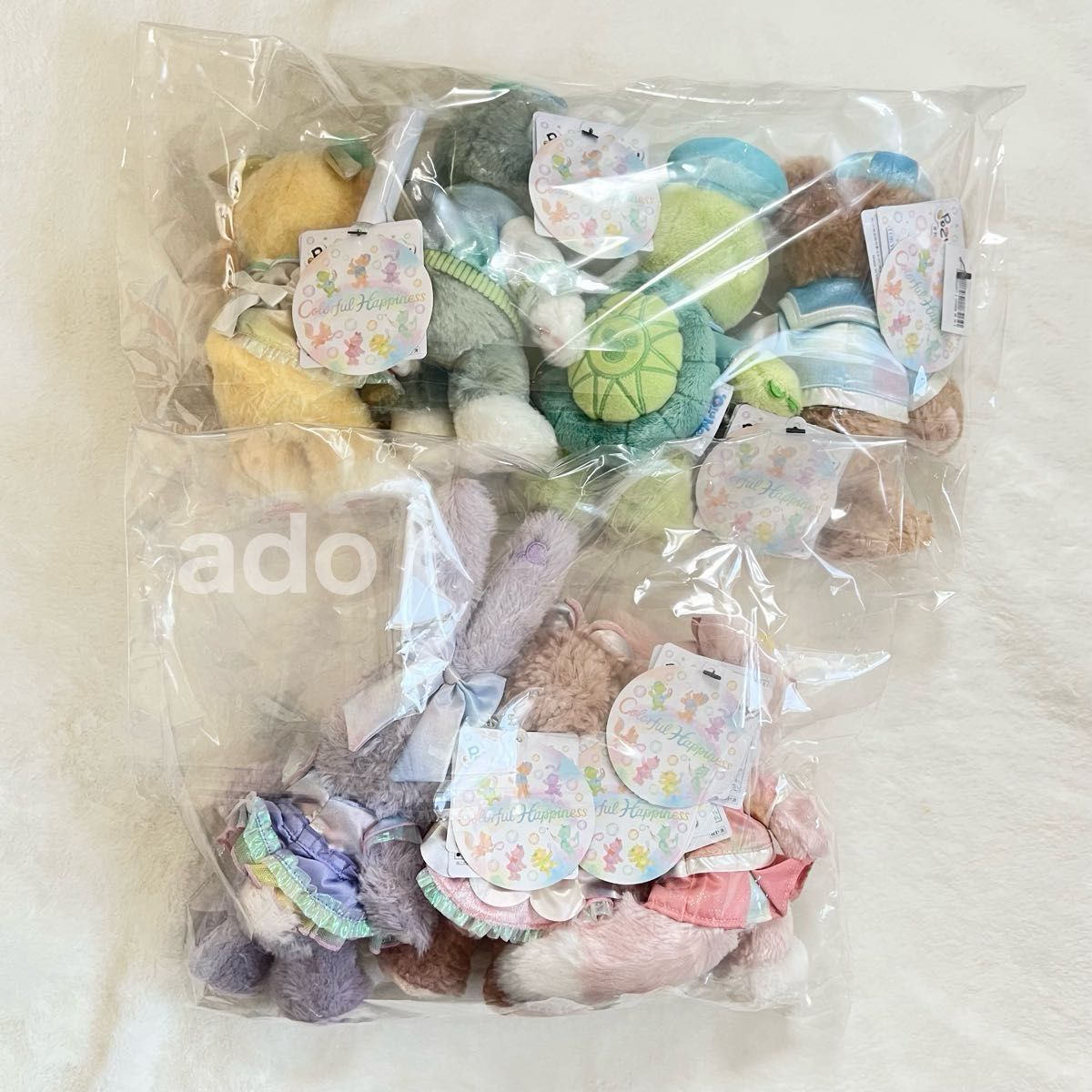 ダッフィー＆フレンズ 20周年 ポージープラッシー バケパ バケーション