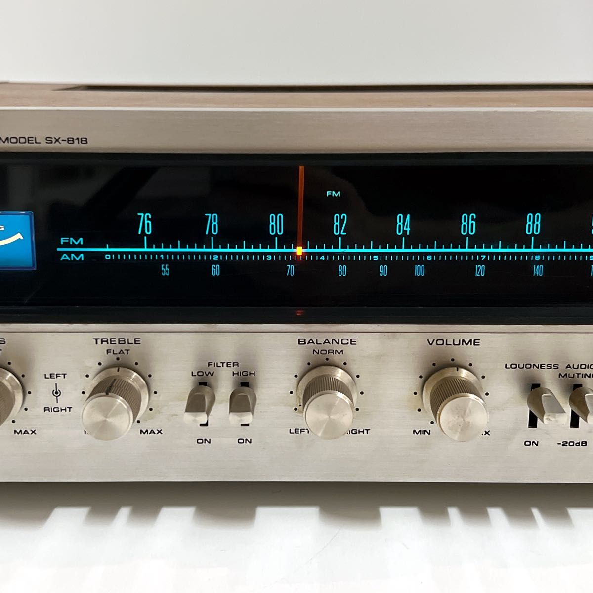 稀少】 Pioneer SX-818 ステレオレシーバー プリメインアンプ