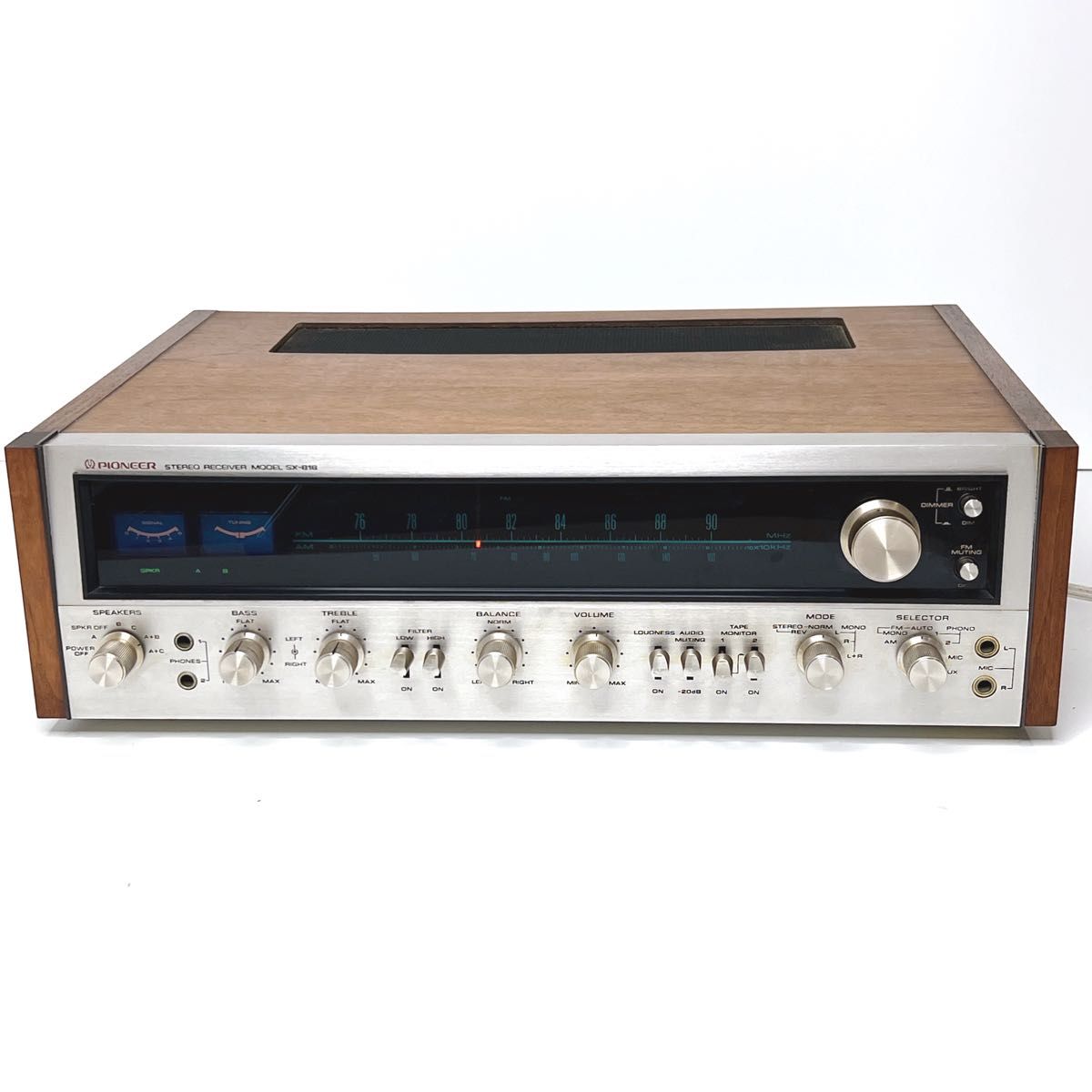 稀少】 Pioneer SX-818 ステレオレシーバー プリメインアンプ