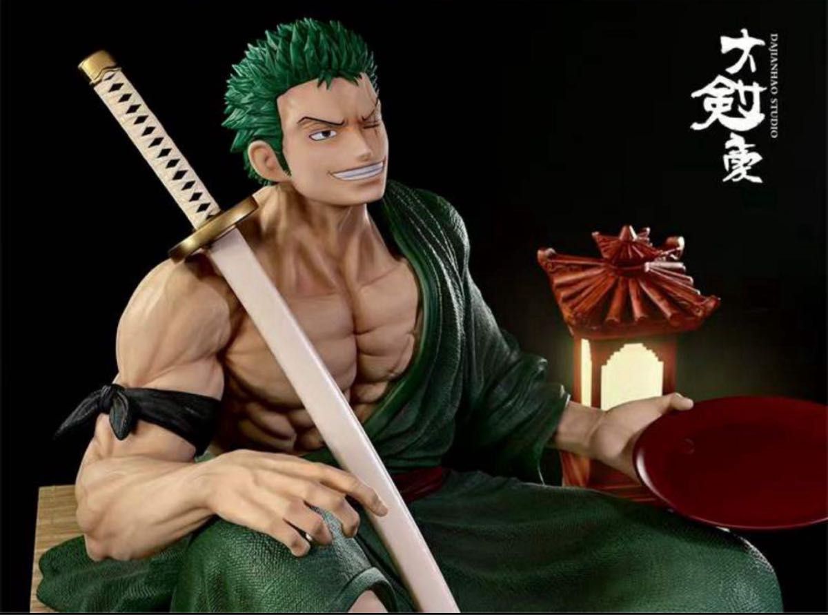ワンピース】 ゾロ ガレージキットフィギュア ONE PIECE ZORO 1/4特大
