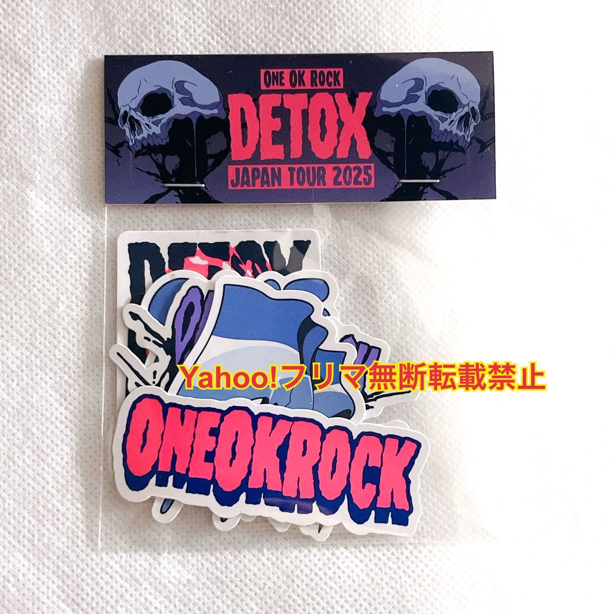 ONE OK ROCK ワンオクロック DETOX JAPAN Tourステッカーセット 新品未