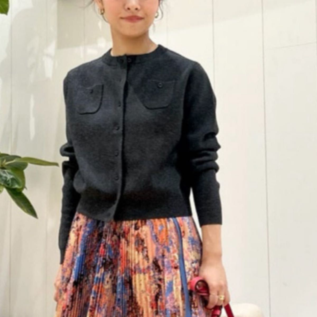 新品未使用 CABaN キャバン コットン カシミヤ クルーネック