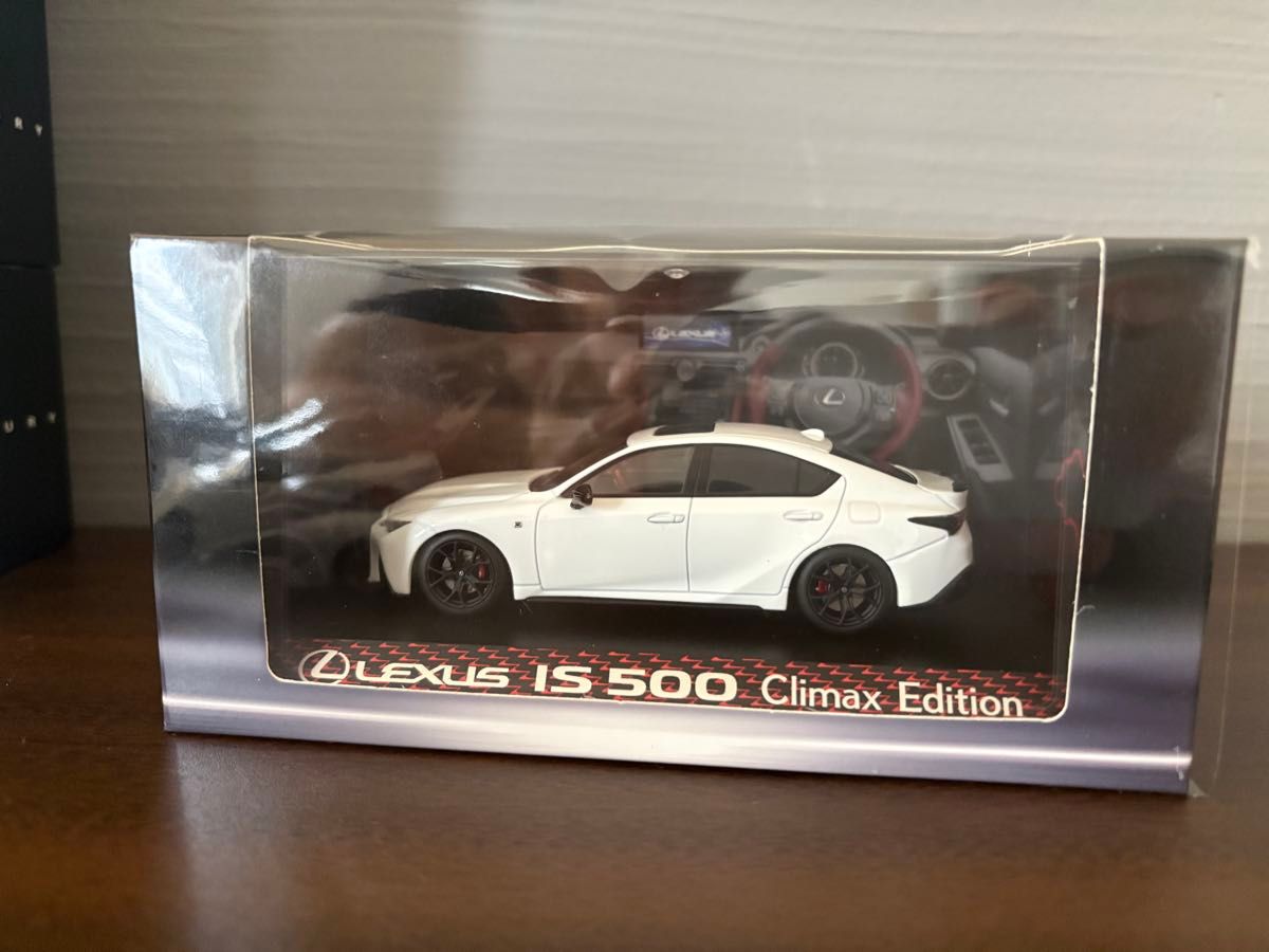 京商 LEXUS IS500 Climax Edition ホワイトノーヴァガラスフレーク
