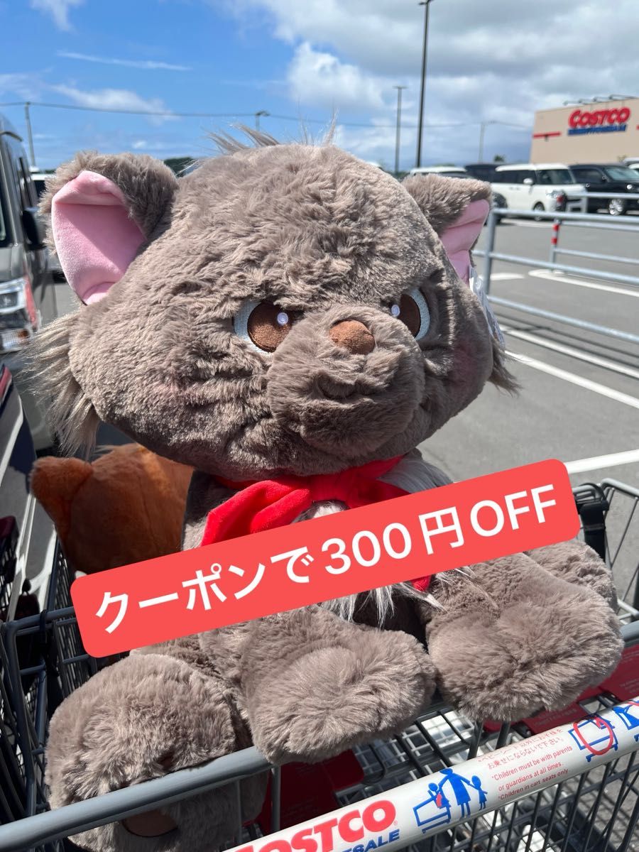 新品タグ付き ベルリオーズ ぬいぐるみ ブランケット 付き コストコ