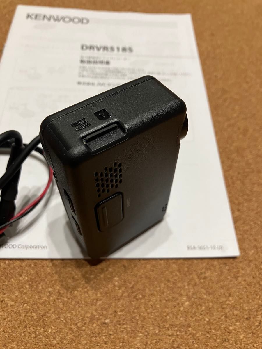 KENWOOD DRVR518S 後方録画ドライブレコーダー 取扱説明書付き JVC