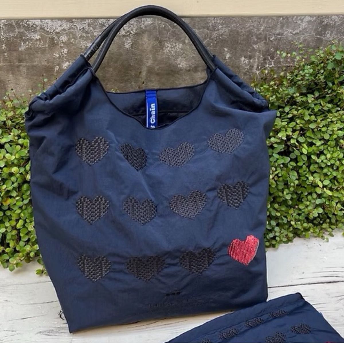 Ball&Chain ボールアンドチェーン 神戸限定 HEART ハート ネイビー 新