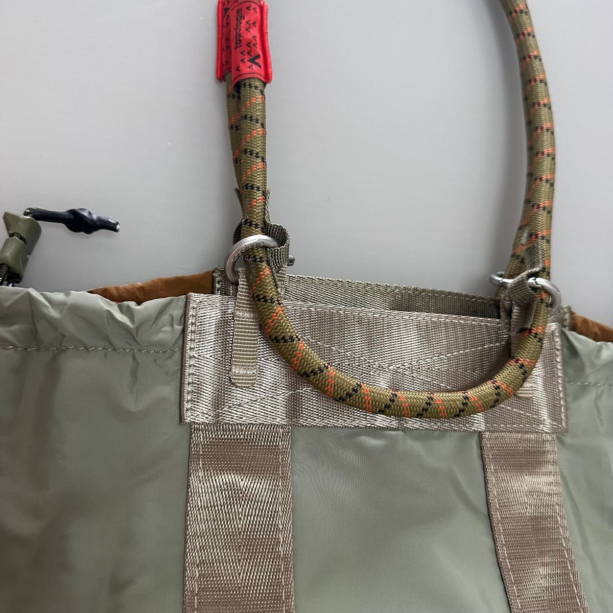 Topologie トポロジー トートバッグ リバーシブル 大容量 ショルダー