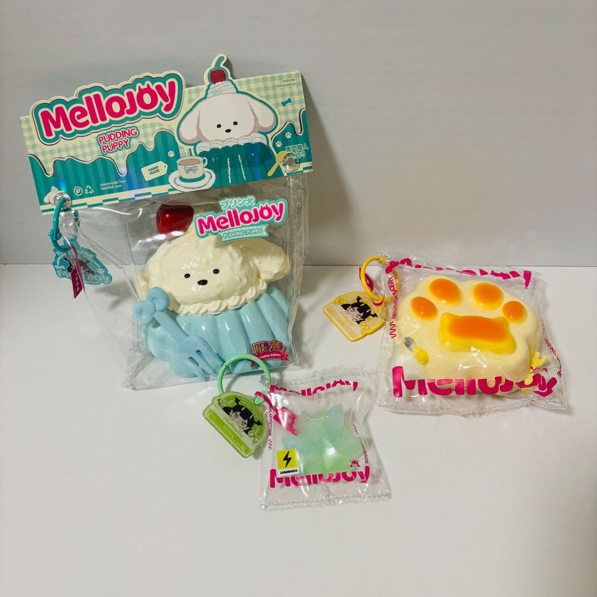 mellojoy プリン犬＋チーズ猫爪＋琥珀糖 セット売り｜Yahoo!フリマ（旧